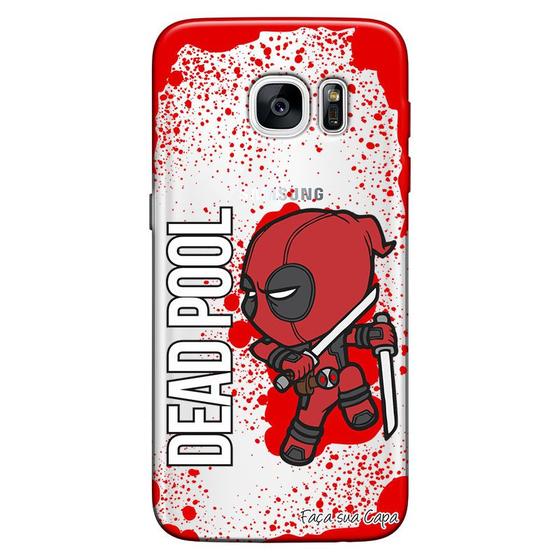 Imagem de Capa Personalizada para Samsung Galaxy S7 G930 Deadpool - TP139