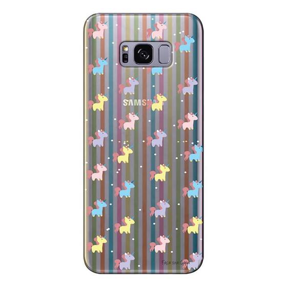 Imagem de Capa Personalizada para Samsung Galaxy S8 G950  Unicórnios - TP310