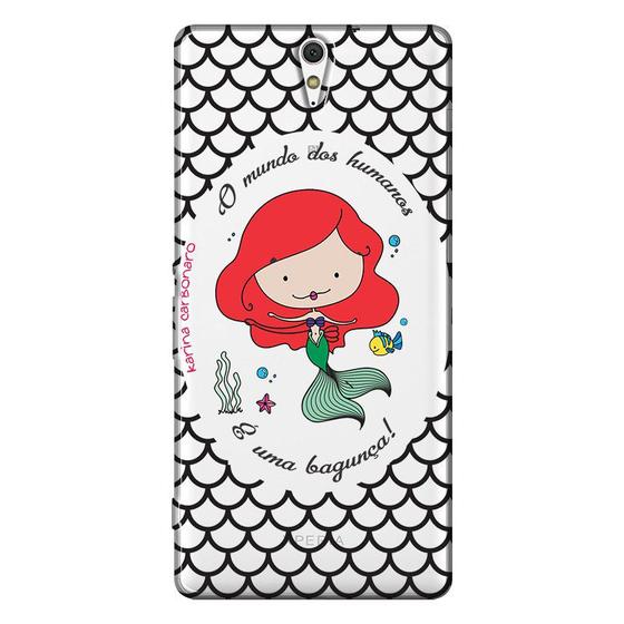 Imagem de Capa Personalizada para Sony Xperia C5 E5506 Princesa Ariel - TP99