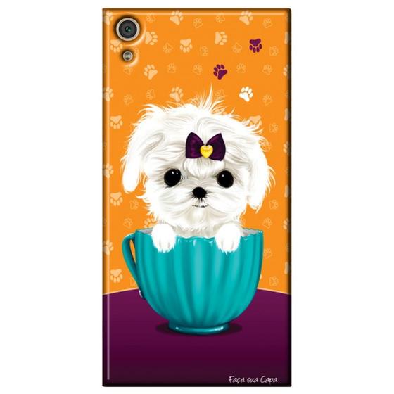 Imagem de Capa Personalizada para Sony Xperia XA1 - Cachorro no Pote - DE03