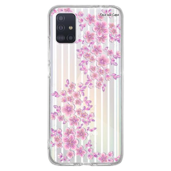 Imagem de Capa Personalizada Samsung Galaxy A51 A515 - Floral - FL27