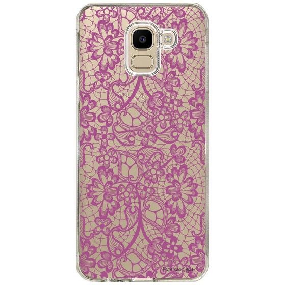 Imagem de Capa Personalizada Samsung Galaxy J6 J600 Rendas - TP281