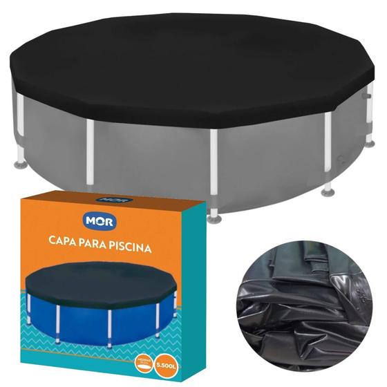Capa Piscina 3,57 M Diametro Estrutural Redonda 5500 Litros Mor e Lazer Menor preço em Capa Piscina 3,57 M Diametro Estrutural Redonda 5500 Litros Mor e Lazer