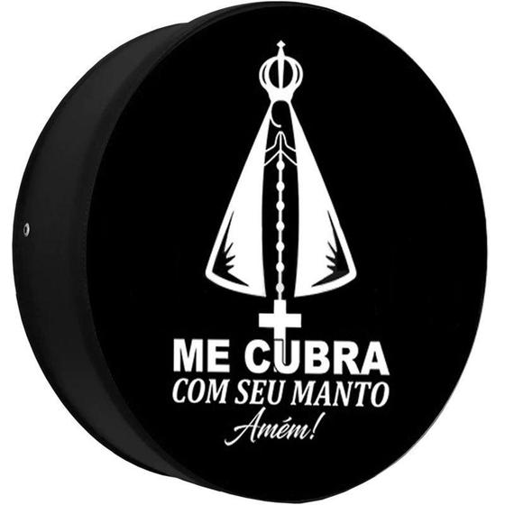 Imagem de Capa Pneu Roda Estepe Universal com Cadeado Anti Furto Aro 14 à 16 Carrhel 492 Me Cubra c/ seu Manto