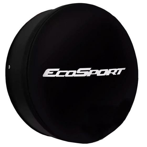 Imagem de Capa Pneu Roda Estepe Universal com Cadeado Crossfox Ecosport Aircross Doblo Spin Active Carrhel