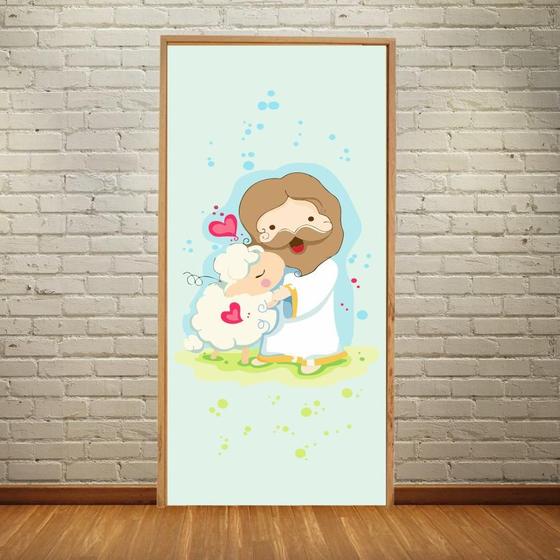 Imagem de Capa Porta Decorativa Com Elástico 0,85x2,10 Diversos Modelo