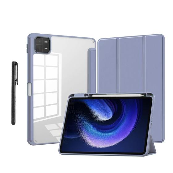 Imagem de Capa Possui Slot p/ Caneta + caneta touch Para Pad 6