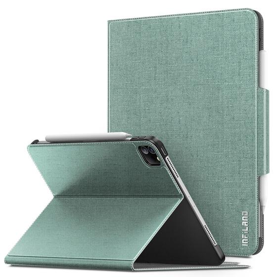 Imagem de Capa Premium Classic Séries iPad Pro 11 2018 A1980 A1934 c/ Função Wake Sleep e Suporte Apple Pencil