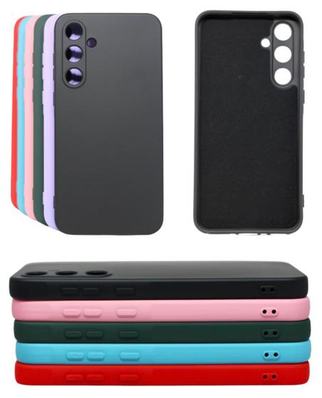 Imagem de Capa Proteção Capinha Para Galaxy M55 Aveludada Silicone