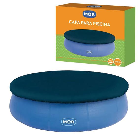Imagem de Capa Proteção em PVC Premium p/ Piscina Redonda 3400Lts MOR
