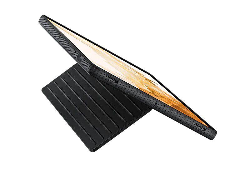 Capa protective standing Samsung porta S Pen Galaxy Tab S7/S8 - Preta Menor preço em Capa protective standing Samsung porta S Pen Galaxy Tab S7/S8 - Preta