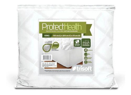Imagem de Capa Protetor Colchão PROTECH HEALTH KING TRISOFT