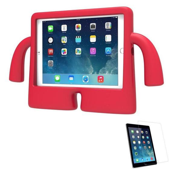 Imagem de Capa Protetor Infantil para iPad 9G 10,2"/Pel Vidro (Verm)