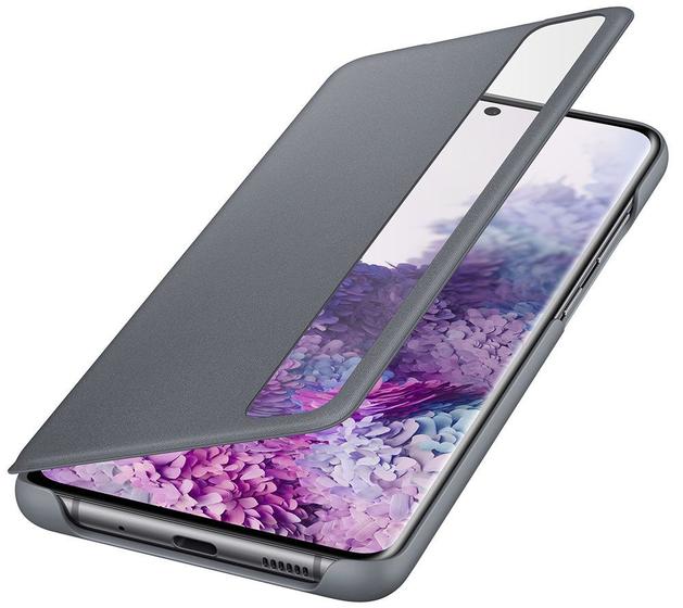 Capa Protetora Clear View Samsung Galaxy S20 Plus SM-G985 Menor preço em Capa Protetora Clear View Samsung Galaxy S20 Plus SM-G985