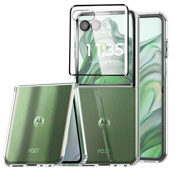 Imagem de Capa Protetora com Protetor de Tela para Motorola Razr Plus 2024