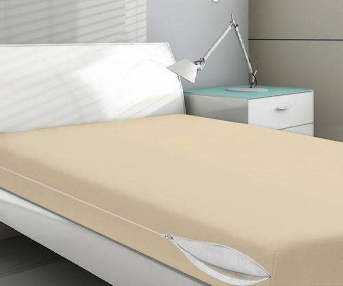 Capa Protetora De Colchão Com Zíper Resistente Casal Bege - VIDA PRATIKA é boa?