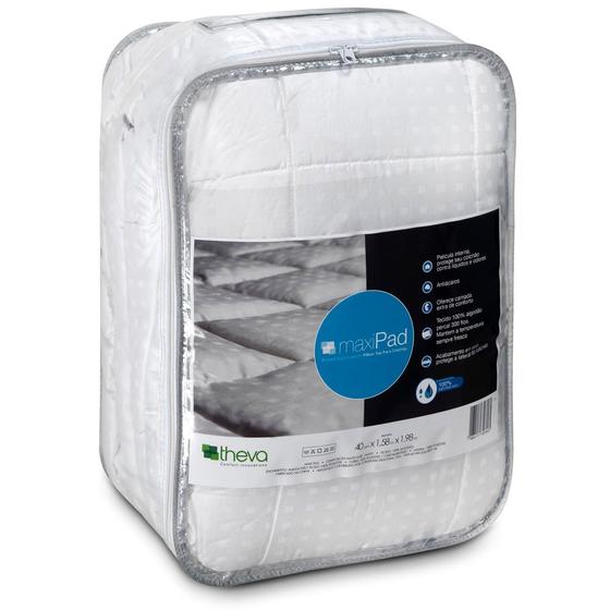 Capa Protetora de Colchões SOLTEIRO Maxi Pad C/ Saia - 088x188 Menor preço em Capa Protetora de Colchões SOLTEIRO Maxi Pad C/ Saia - 088x188