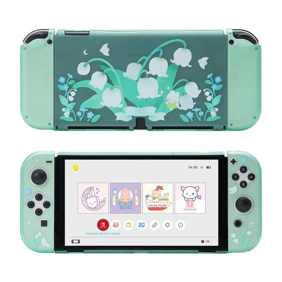 Imagem de Capa Protetora GeekShare para Nintendo Switch OLED - Modelo Lily