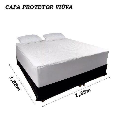 Imagem de Capa Protetora Impermeável Para Colchão Cama Box Víuva - Qualy Dream