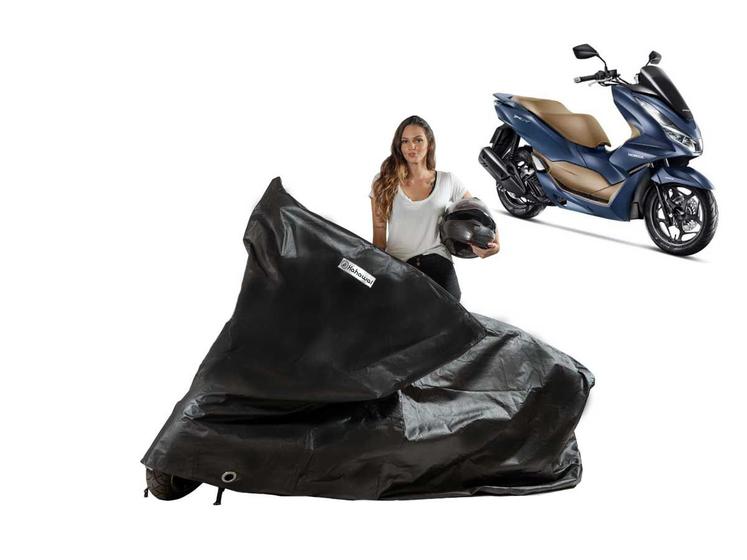 Imagem de Capa Protetora Moto Sol Chuva Honda PCX 150/ 160