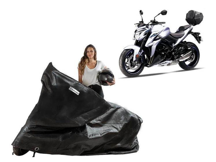 Imagem de Capa Protetora Moto Suzuki GSX 750/ 1000 com Baú