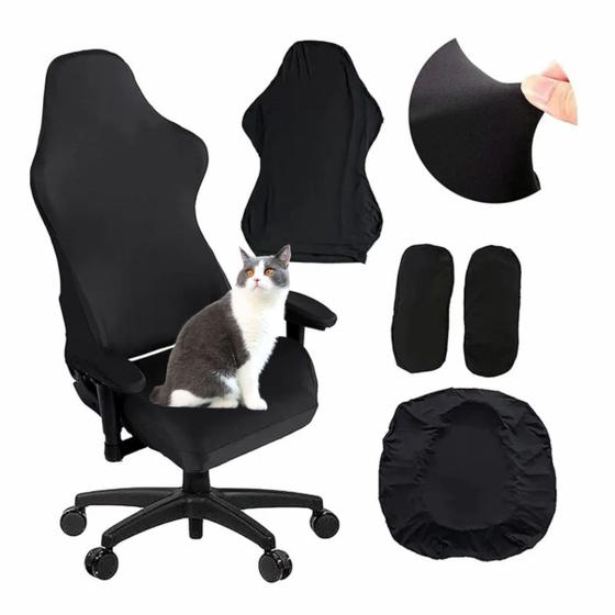 Imagem de Capa Protetora P/ Cadeira Gamer Ajustável Resistente
