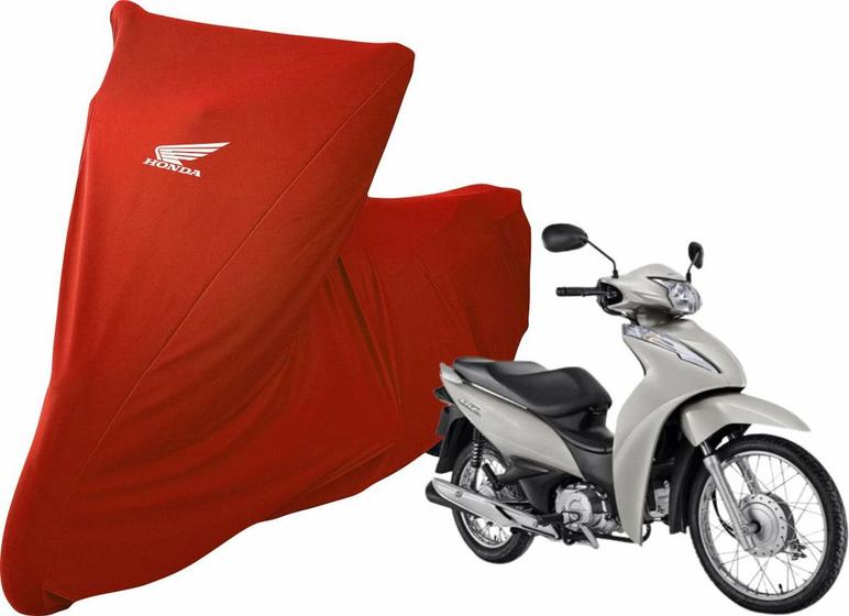 Imagem de Capa Protetora Para Cobrir Moto Honda Biz 100 De Luxo