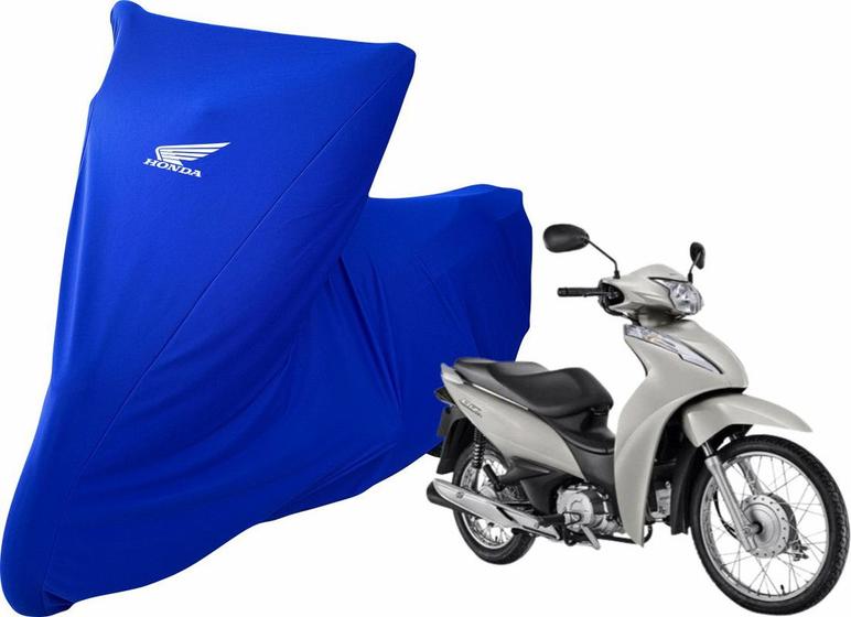 Imagem de Capa Protetora Para Cobrir Moto Honda Biz 150 De Luxo
