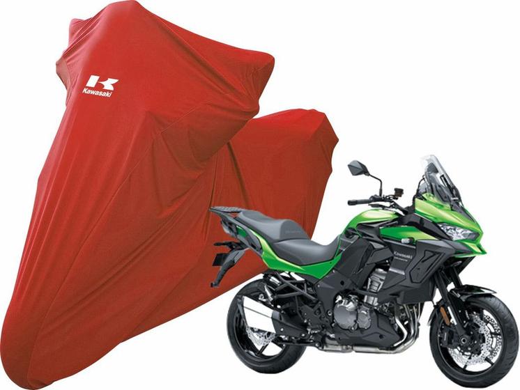 Imagem de Capa Protetora Para Cobrir Moto Kawasaki Versys 1000 De Luxo