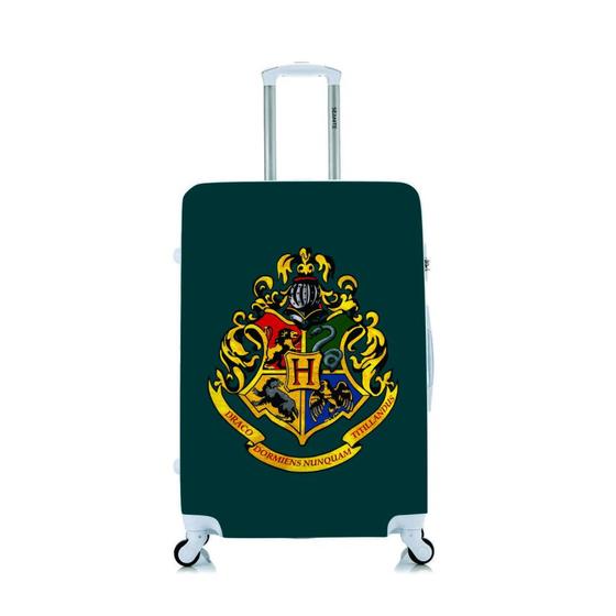 Imagem de Capa Protetora Para Mala Viagem Personalizada Média Brasão Harry Potter
