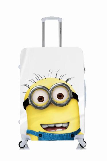 Imagem de Capa Protetora Para Mala Viagem Personalizada Média Minion