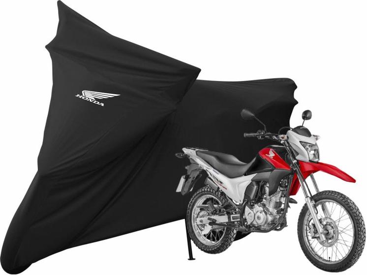 Imagem de Capa Protetora Para Moto Honda Nxr 125 150 160 Bros Com Logo