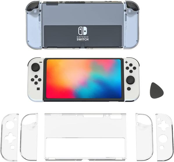 Imagem de Capa protetora para Nintendo Switch OLED, design anti-risco e absorção de choque