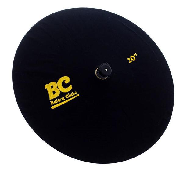 Imagem de Capa Protetora para Pratos BC Signature Black 20 by Drummers em algodão que limpa e protege