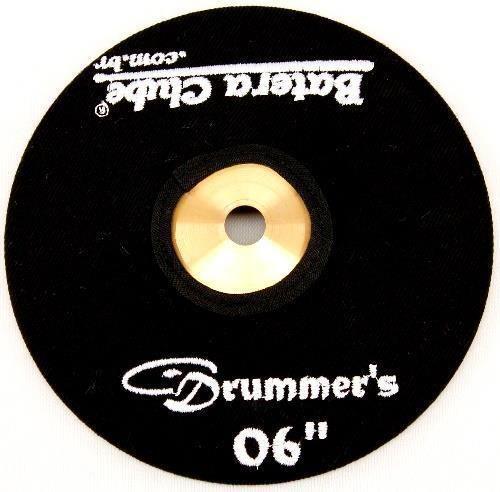 Imagem de Capa Protetora para Pratos Drummers Preta 06 Signature em Algodão