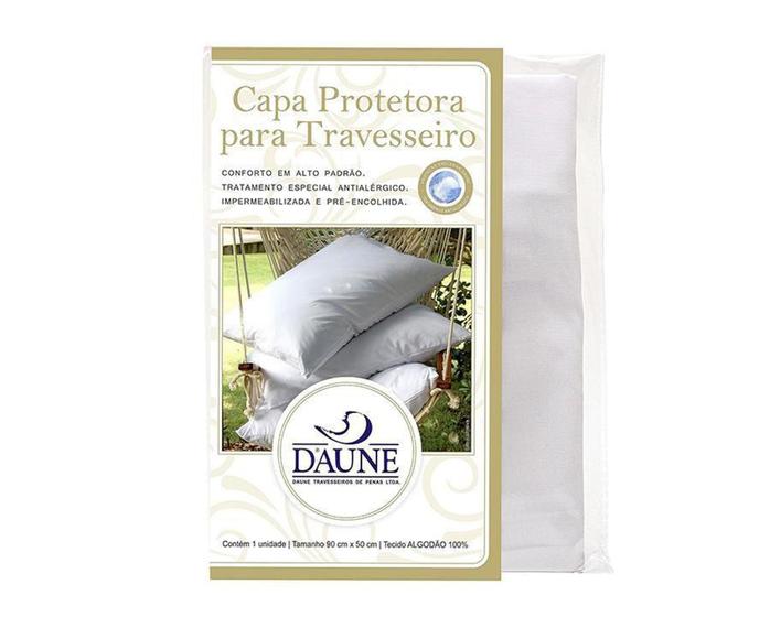 Capa Protetora Para Travesseiro King Antialérgica 50x90cm Premium Daune - Trussardi Menor preço em Capa Protetora Para Travesseiro King Antialérgica 50x90cm Premium Daune - Trussardi
