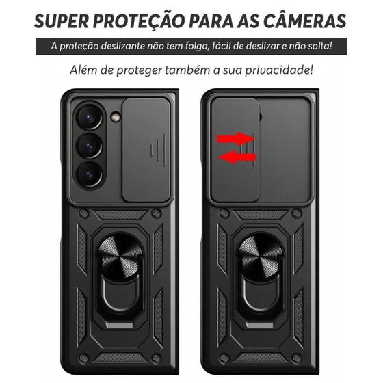 Imagem de Capa Protetora Samsung Galaxy Z Fold 5 - Resistente