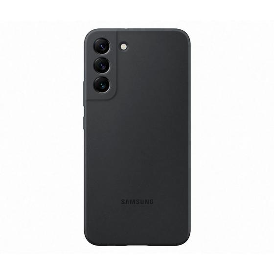 Capa Protetora Silicone Original Samsung Galaxy S22+ Preta Menor preço em Capa Protetora Silicone Original Samsung Galaxy S22+ Preta