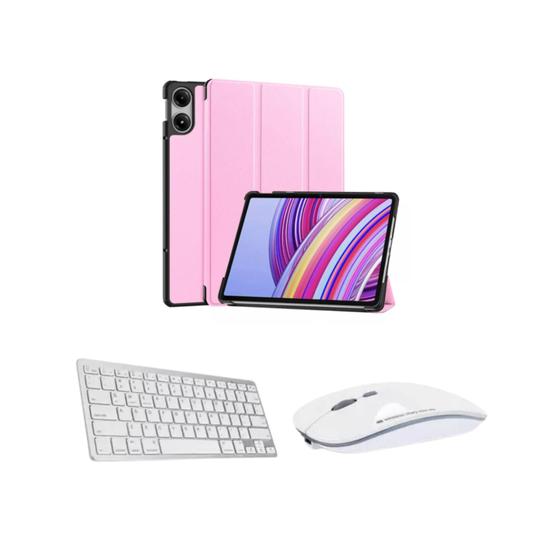 Imagem de Capa Protetora + Teclado + Mouse Bluetooth Para Xiaomi Redmi Pad Pro 12.1