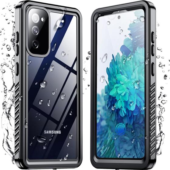 Imagem de Capa Protetora Temdan à Prova d'Água e Choque para Samsung Galaxy S20 FE