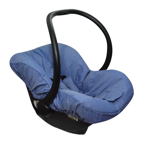 Imagem de Capa protetora universal para bebê conforto - Chambray Jeans