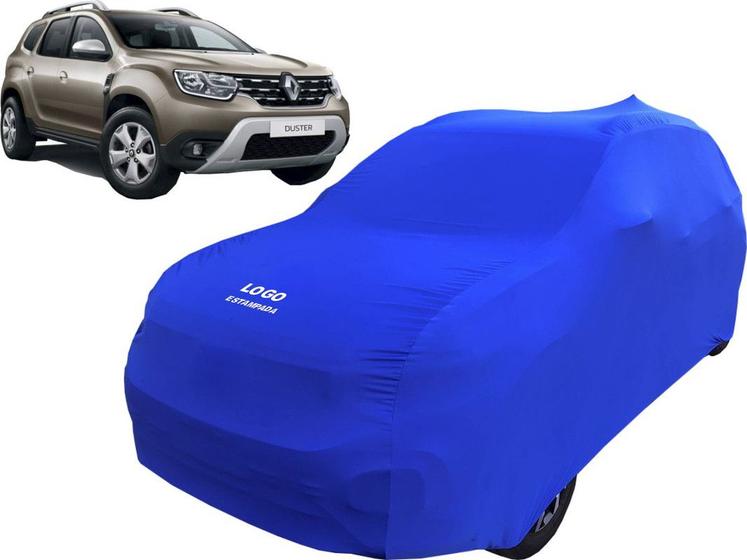 Imagem de Capa Renault Duster Tecido Lycra Macio Não Risca Pintura