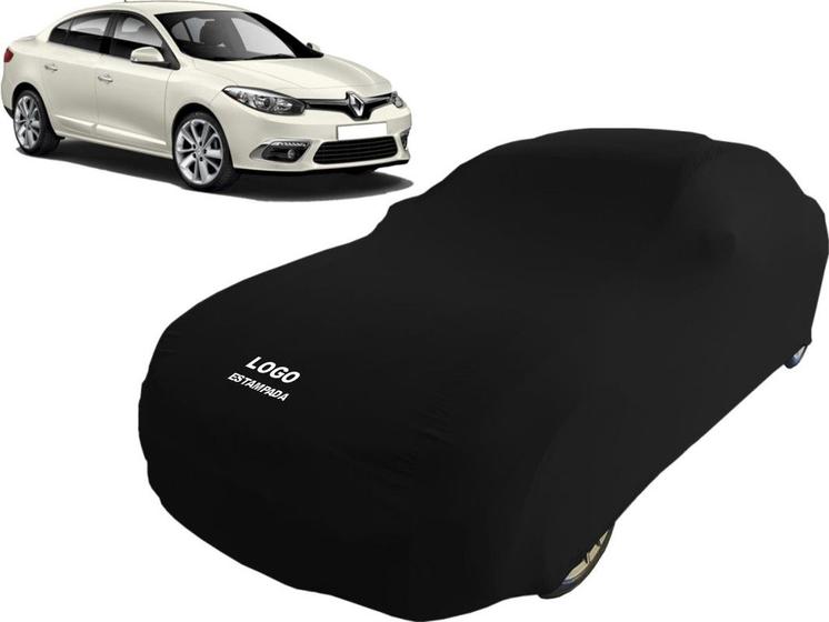 Imagem de Capa Renault Fluence Tecido Lycra Macio Não Risca Pintura