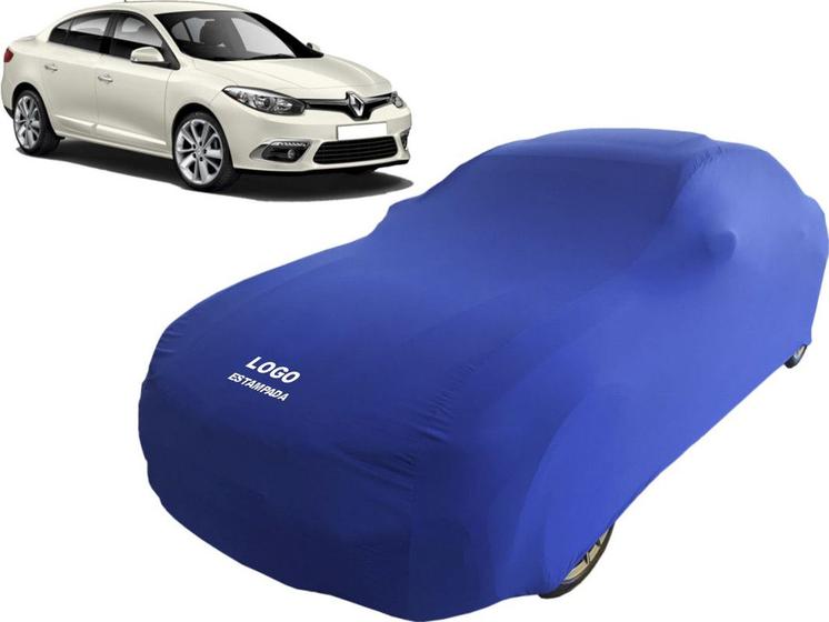 Imagem de Capa Renault Fluence Tecido Lycra Macio Não Risca Pintura