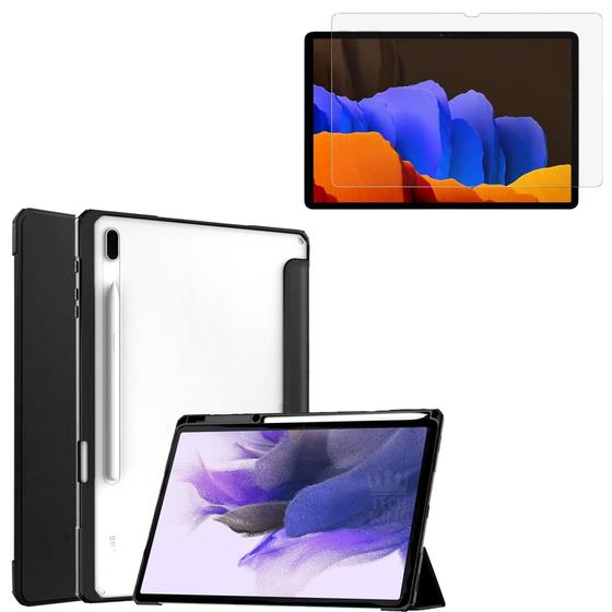 Imagem de Capa Resistente a Quedas + Vidro 9H Para Galaxy S7 Plus 2020