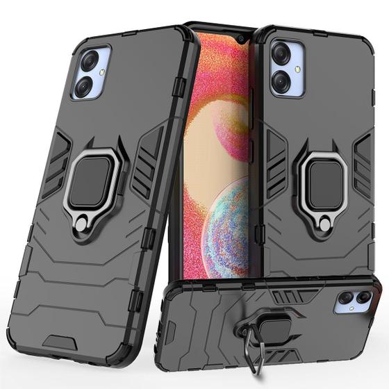 Imagem de Capa Resistente Militar para Galaxy A04 - Preto