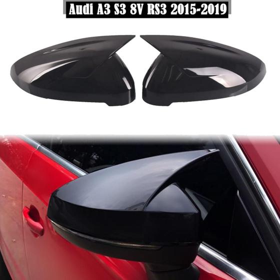 Imagem de Capa Retrovisor Audi A3 S3 Rs3 Black Piano M Sportback Coupé