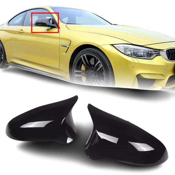 Imagem de Capa Retrovisor Bmw M2 M3 M4 Black Piano F80 F82 F87 M Power