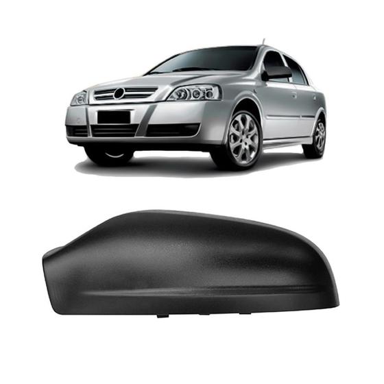Imagem de Capa Retrovisor GM Vectra 2006 Com Seta Lado Esquerdo Preta