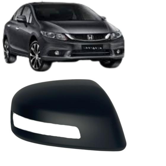 Imagem de Capa Retrovisor Honda Civic 2012 2013 2014 A 2016 C/ Pisca